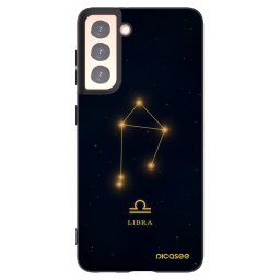 Fekete szilikon tok az alábbi mobiltelefonokra Samsung Galaxy S21 5G G991B - LIBRA