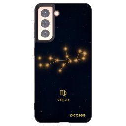 Fekete szilikon tok az alábbi mobiltelefonokra Samsung Galaxy S21 5G G991B - VIRGO
