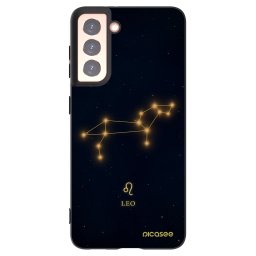 Fekete szilikon tok az alábbi mobiltelefonokra Samsung Galaxy S21 5G G991B - LEO