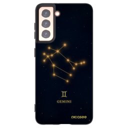 Fekete szilikon tok az alábbi mobiltelefonokra Samsung Galaxy S21 5G G991B - GEMINI