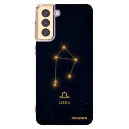 Átlátszó szilikon tok az alábbi mobiltelefonokra Samsung Galaxy S21+ 5G G996F - LIBRA