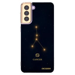 Átlátszó szilikon tok az alábbi mobiltelefonokra Samsung Galaxy S21+ 5G G996F - CANCER