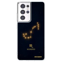 Átlátszó szilikon tok az alábbi mobiltelefonokra Samsung Galaxy S21 Ultra 5G G998B - SCORPIO