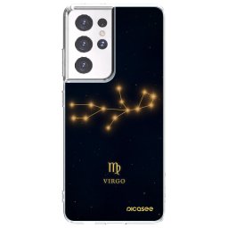 Átlátszó szilikon tok az alábbi mobiltelefonokra Samsung Galaxy S21 Ultra 5G G998B - VIRGO
