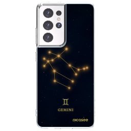 Átlátszó szilikon tok az alábbi mobiltelefonokra Samsung Galaxy S21 Ultra 5G G998B - GEMINI