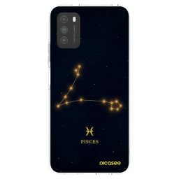 Átlátszó szilikon tok az alábbi mobiltelefonokra Xiaomi Poco M3 - PISCES