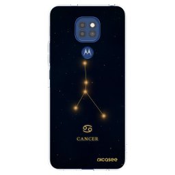 Átlátszó szilikon tok az alábbi mobiltelefonokra Motorola Moto G9 Play - CANCER