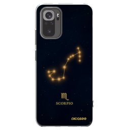 Átlátszó szilikon tok az alábbi mobiltelefonokra Xiaomi Redmi Note 10 - SCORPIO