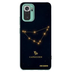 Átlátszó szilikon tok az alábbi mobiltelefonokra Xiaomi Redmi Note 10 Pro - CAPRICORN