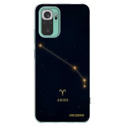 Átlátszó szilikon tok az alábbi mobiltelefonokra Xiaomi Redmi Note 10 Pro - ARIES