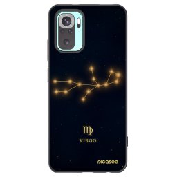 Fekete szilikon tok az alábbi mobiltelefonokra Xiaomi Redmi Note 10 Pro - VIRGO