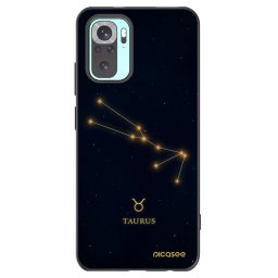 Fekete szilikon tok az alábbi mobiltelefonokra Xiaomi Redmi Note 10 Pro - TAURUS
