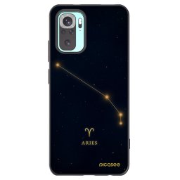 Fekete szilikon tok az alábbi mobiltelefonokra Xiaomi Redmi Note 10 Pro - ARIES