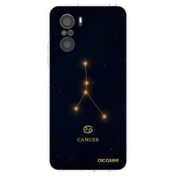 Átlátszó szilikon tok az alábbi mobiltelefonokra Xiaomi Poco F3 - CANCER