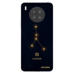 Átlátszó szilikon tok az alábbi mobiltelefonokra Huawei Nova 8i - CANCER