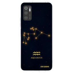 Átlátszó szilikon tok az alábbi mobiltelefonokra Xiaomi Poco M3 Pro 5G - AQUARIUS