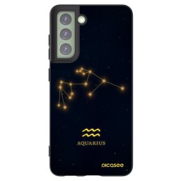 Fekete szilikon tok az alábbi mobiltelefonokra Samsung Galaxy S21 FE 5G - AQUARIUS