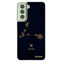 Átlátszó szilikon tok az alábbi mobiltelefonokra Samsung Galaxy S21 FE 5G - PISCES