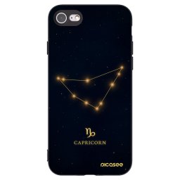 Fekete szilikon tok az alábbi mobiltelefonokra Apple iPhone SE 2022 - CAPRICORN