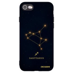 Fekete szilikon tok az alábbi mobiltelefonokra Apple iPhone SE 2022 - SAGITTARIUS
