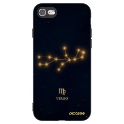 Fekete szilikon tok az alábbi mobiltelefonokra Apple iPhone SE 2022 - VIRGO