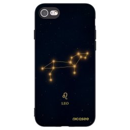 Fekete szilikon tok az alábbi mobiltelefonokra Apple iPhone SE 2022 - LEO