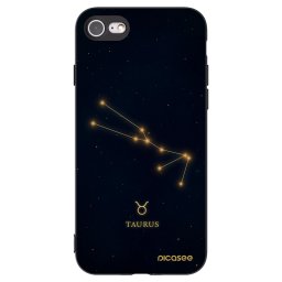 Fekete szilikon tok az alábbi mobiltelefonokra Apple iPhone SE 2022 - TAURUS