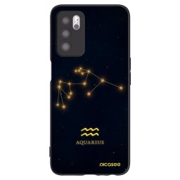 Fekete szilikon tok az alábbi mobiltelefonokra OPPO A16 - AQUARIUS
