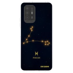 Átlátszó szilikon tok az alábbi mobiltelefonokra OPPO A94 5G - PISCES