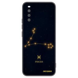 Fekete szilikon tok az alábbi mobiltelefonokra Sony Xperia 10 III - PISCES