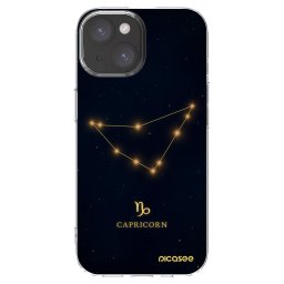 Átlátszó szilikon tok az alábbi mobiltelefonokra Apple iPhone 15 - CAPRICORN