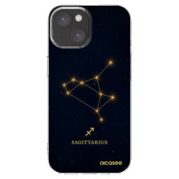 Átlátszó szilikon tok az alábbi mobiltelefonokra Apple iPhone 15 - SAGITTARIUS