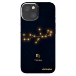Átlátszó szilikon tok az alábbi mobiltelefonokra Apple iPhone 15 - VIRGO