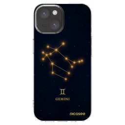 Átlátszó szilikon tok az alábbi mobiltelefonokra Apple iPhone 15 - GEMINI