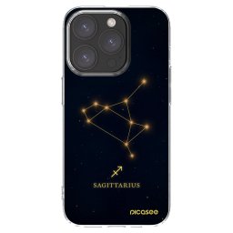 Átlátszó szilikon tok az alábbi mobiltelefonokra Apple iPhone 15 Pro - SAGITTARIUS