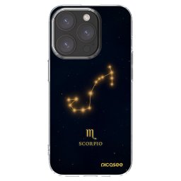 Átlátszó szilikon tok az alábbi mobiltelefonokra Apple iPhone 15 Pro - SCORPIO