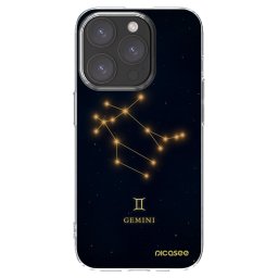 Átlátszó szilikon tok az alábbi mobiltelefonokra Apple iPhone 15 Pro - GEMINI