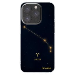 Átlátszó szilikon tok az alábbi mobiltelefonokra Apple iPhone 15 Pro - ARIES