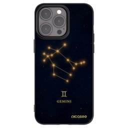 Fekete szilikon tok az alábbi mobiltelefonokra Apple iPhone 15 Pro Max - GEMINI