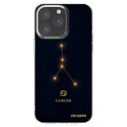 Átlátszó szilikon tok az alábbi mobiltelefonokra Apple iPhone 15 Pro Max - CANCER