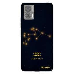 Átlátszó szilikon tok az alábbi mobiltelefonokra Motorola Edge 30 Neo - AQUARIUS