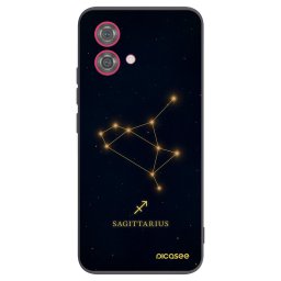 Fekete szilikon tok az alábbi mobiltelefonokra Motorola Moto G84 5G - SAGITTARIUS
