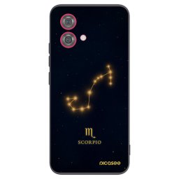 Fekete szilikon tok az alábbi mobiltelefonokra Motorola Moto G84 5G - SCORPIO