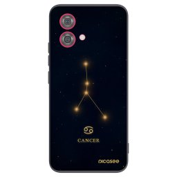 Fekete szilikon tok az alábbi mobiltelefonokra Motorola Moto G84 5G - CANCER