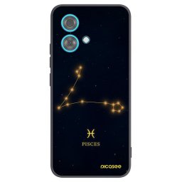 Fekete szilikon tok az alábbi mobiltelefonokra Motorola Edge 40 Neo - PISCES
