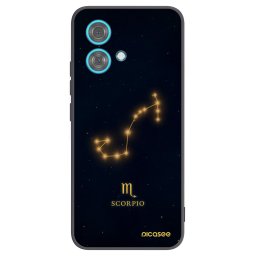 Fekete szilikon tok az alábbi mobiltelefonokra Motorola Edge 40 Neo - SCORPIO