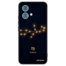 Fekete szilikon tok az alábbi mobiltelefonokra Motorola Edge 40 Neo - VIRGO