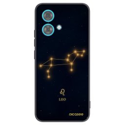 Fekete szilikon tok az alábbi mobiltelefonokra Motorola Edge 40 Neo - LEO