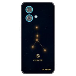 Fekete szilikon tok az alábbi mobiltelefonokra Motorola Edge 40 Neo - CANCER