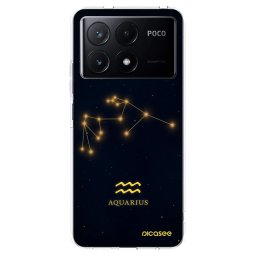 Átlátszó szilikon tok az alábbi mobiltelefonokra Xiaomi Poco X6 Pro - AQUARIUS